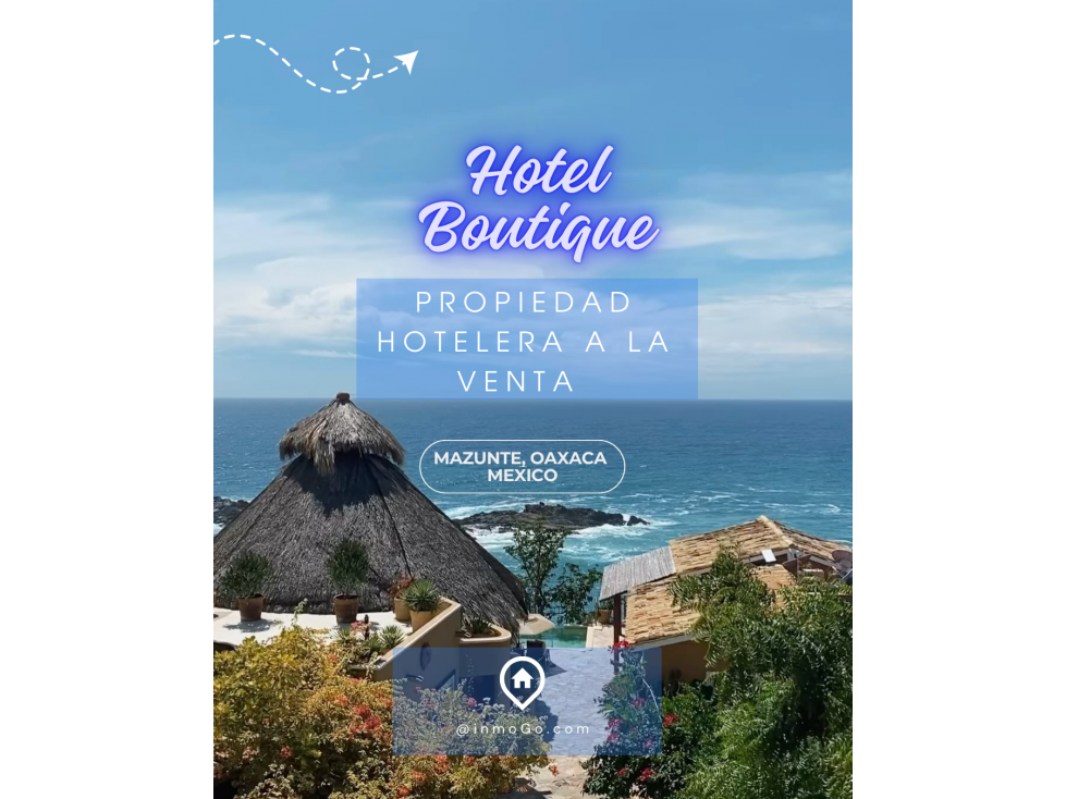 Hotel Boutique en Venta Mazunte Oaxaca $60MDP 8 habitaciones - 1