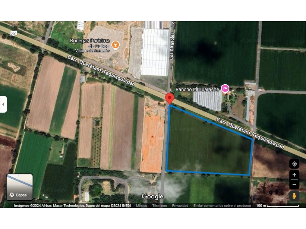 Terreno industrial Venta Aeropuerto Queretaro 46mil M2 $600 m2 - 2