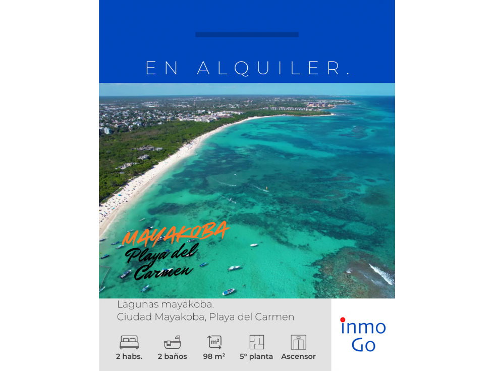 Departamento Renta Amueblado Laguna Mayakoba 2habitaciones $22mil — foto 6