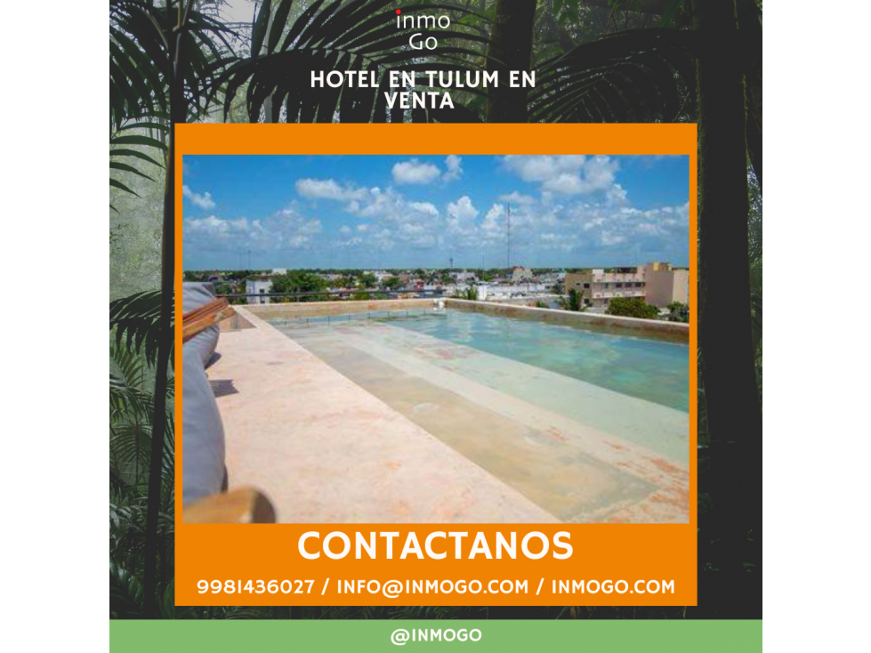 Hotel Boutique Venta Tulum $25MDP 26 Suites - 5