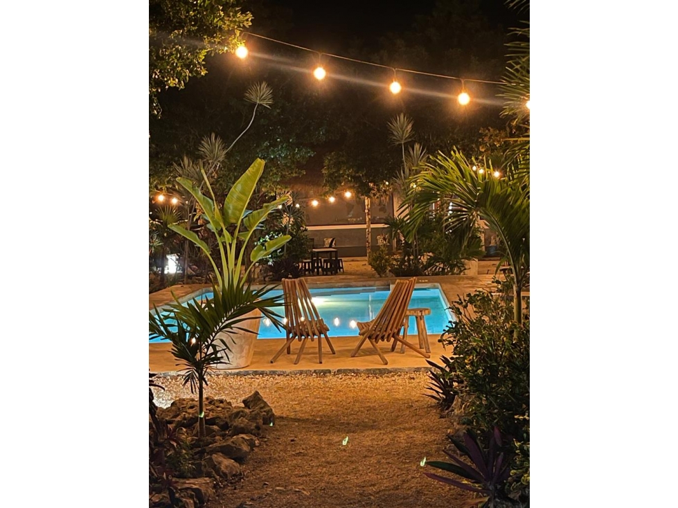 Venta, Villa Hotel, 7 Bungalows, Akumal. $1.9MDD, 6mil m2 - 4