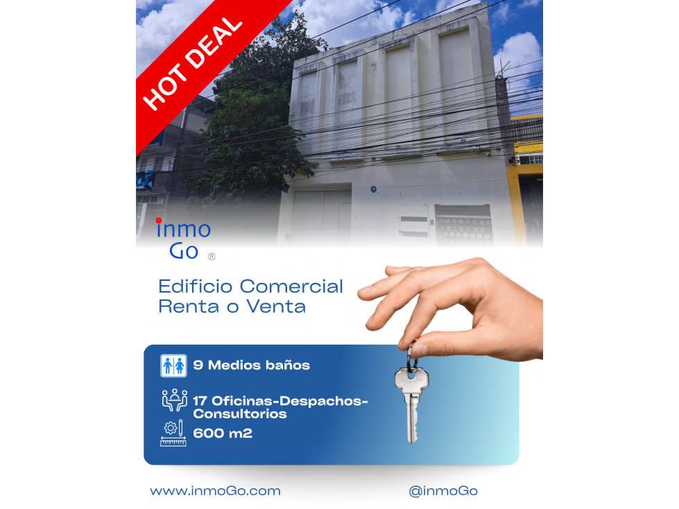 Renta $109,900 Edificio Comercial Despachos, Consultorios, Oficinas - 1