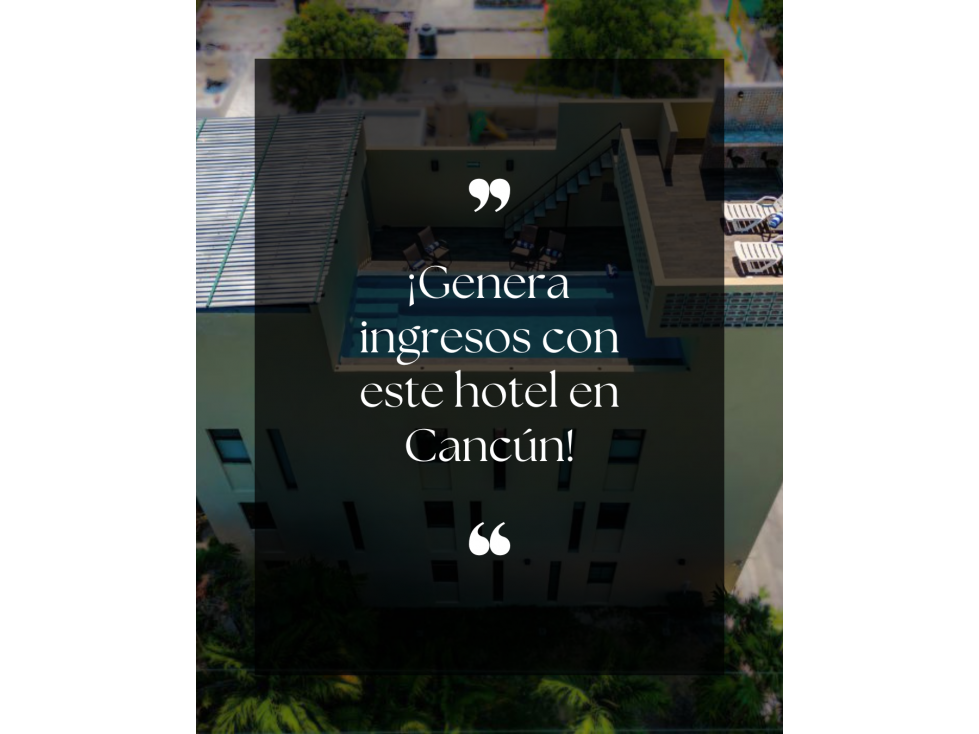 Venta Hotel en Cancun, Puerto Juarez, 9 Hab. $9MDP - 5