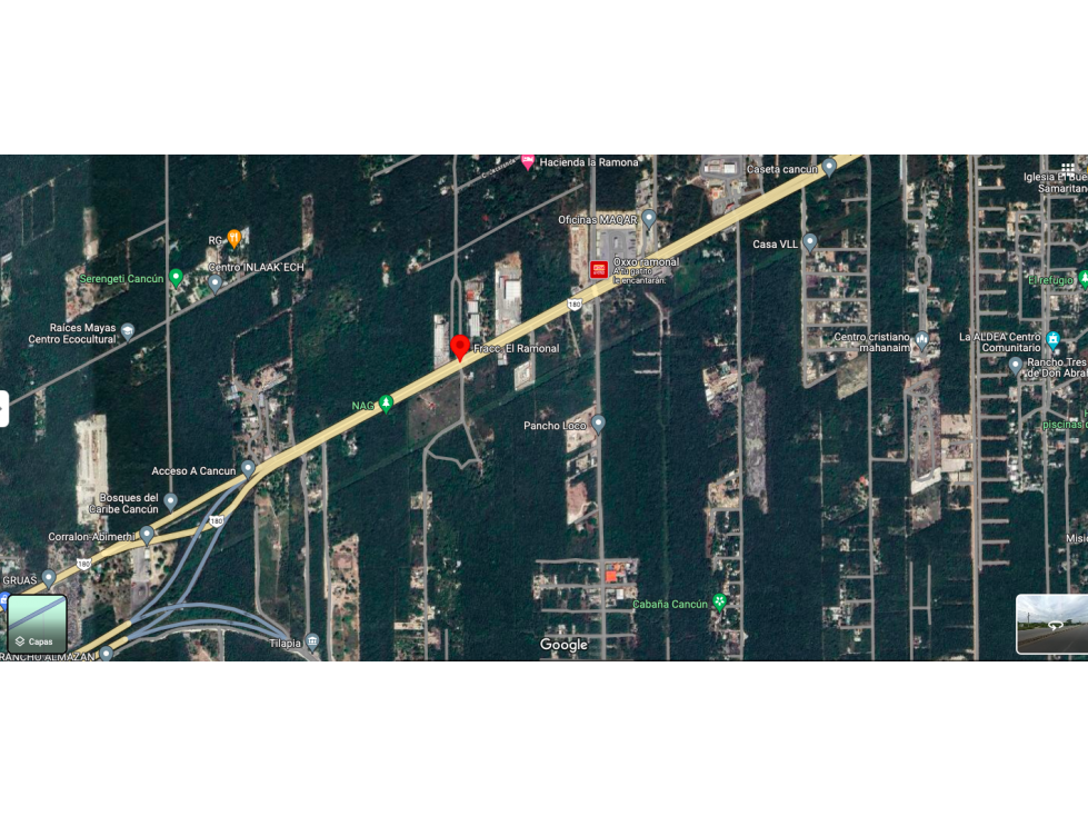 Venta Terreno Ecológico Cancun. El Pedregal 3000m2 1.1 MDP - 2