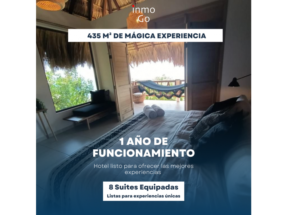 Hotel en Venta Oaxaca , $33MDP. 8 Suites - 2