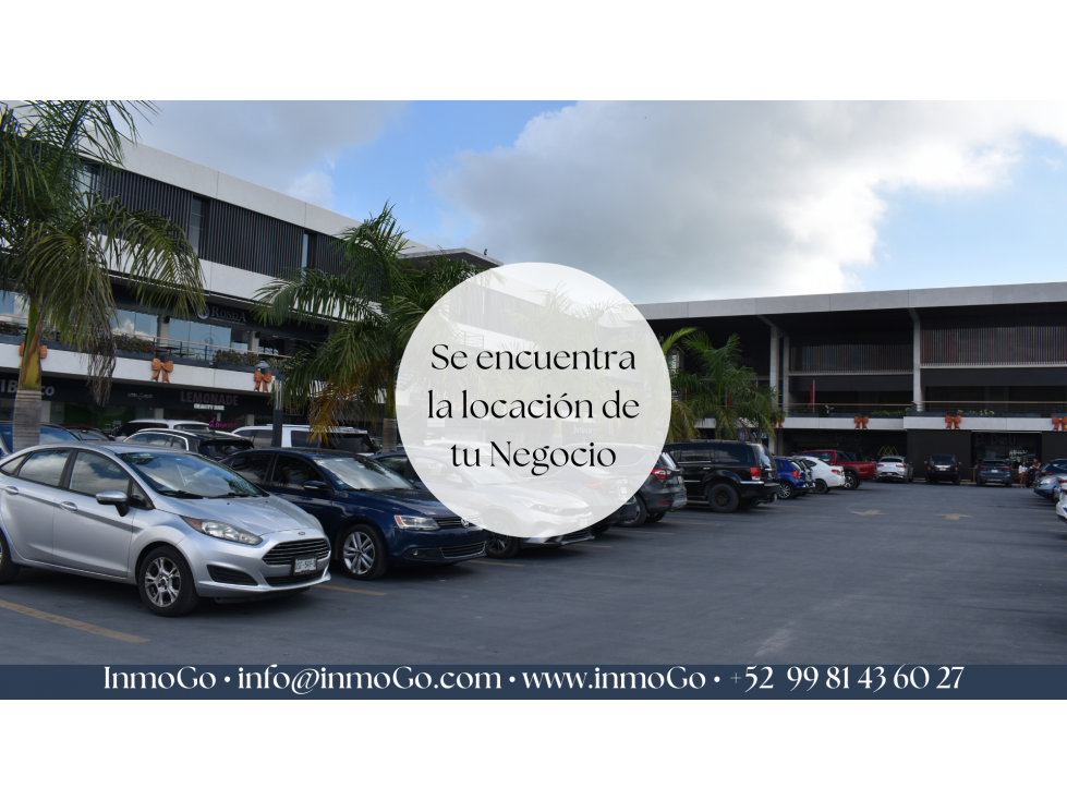 Local Comercial Renta Cancun Av Huayacan con Alamos $550 m2 - 4