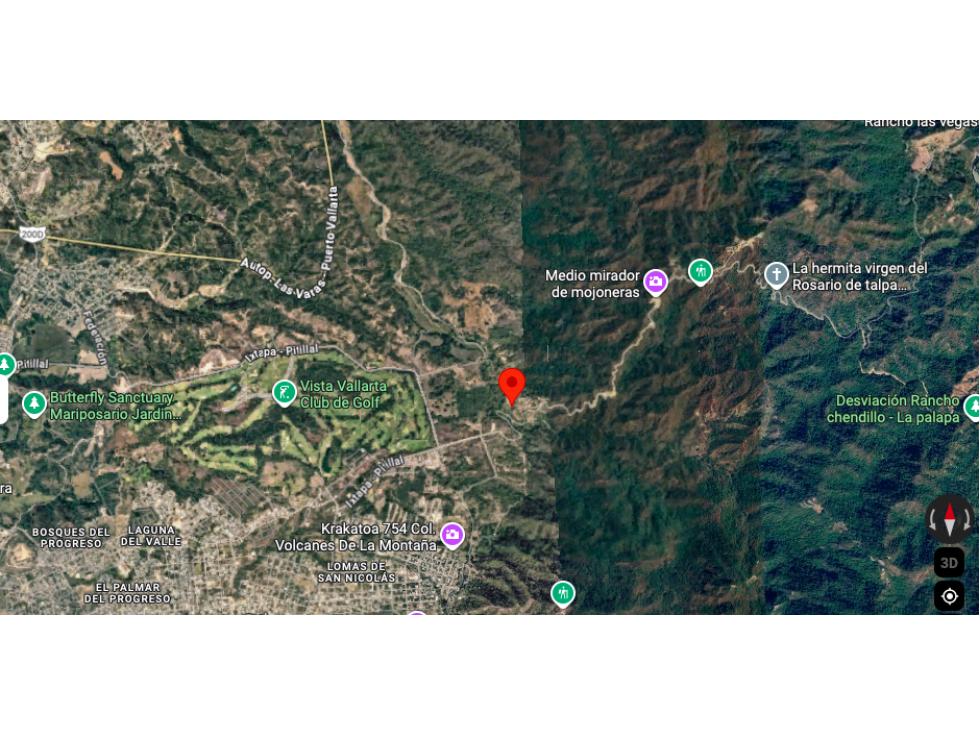 Terreno en Venta Puerto Vallarta , 62 ha, $650 m2 - 3