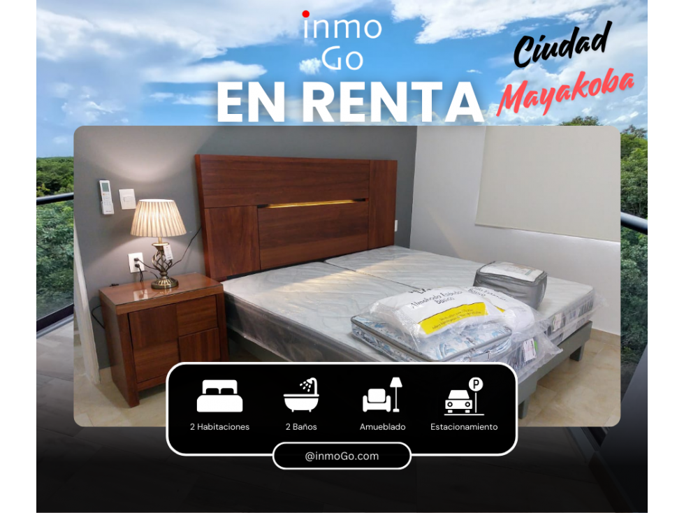 Renta Departamento Amueblado Mayacoba $23.8Mil Playa del carmen — foto 6