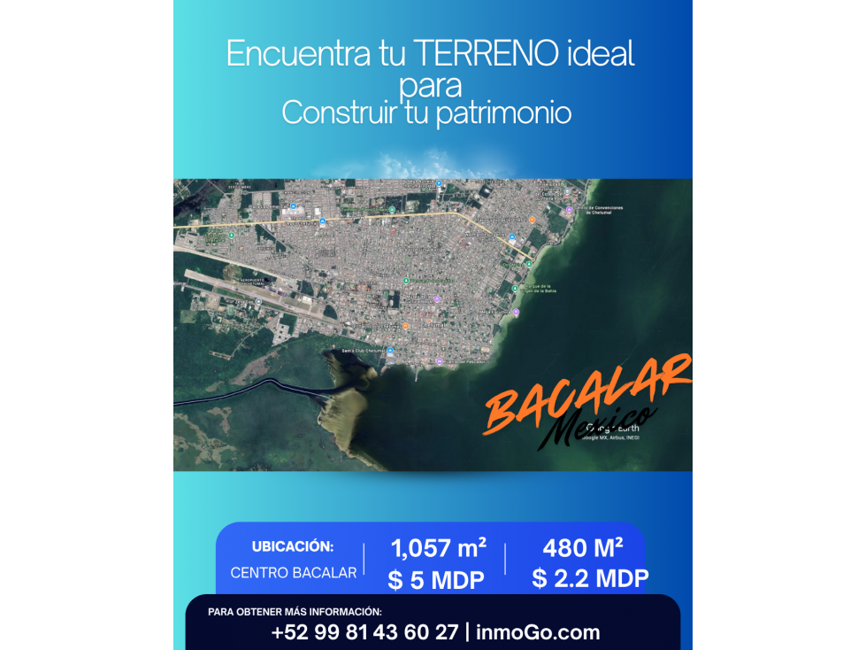 Venta Terreno Bacalar 1,057 m2 $5 MDP - 4
