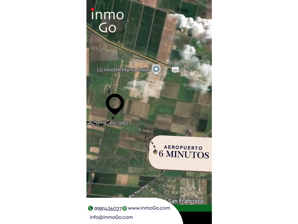 Terreno industrial Venta Aeropuerto Queretaro 46mil M2 $600 m2 - 5