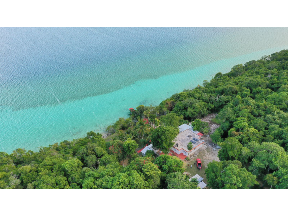 Laguna Bacalar Casa-Terreno con muelle, 5000m2 $20MDP - 3
