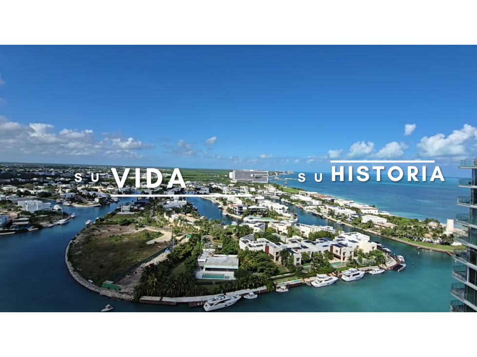 PH Élite en Venta , SLS, 558 m2 Puerto Cancun $80 MDP