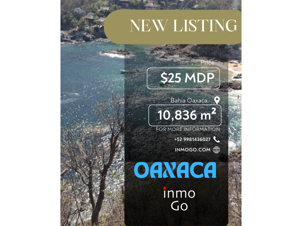 Venta Terreno Oaxaca en Bahía acceso a playa $25 MDP 10 mil m² - 5
