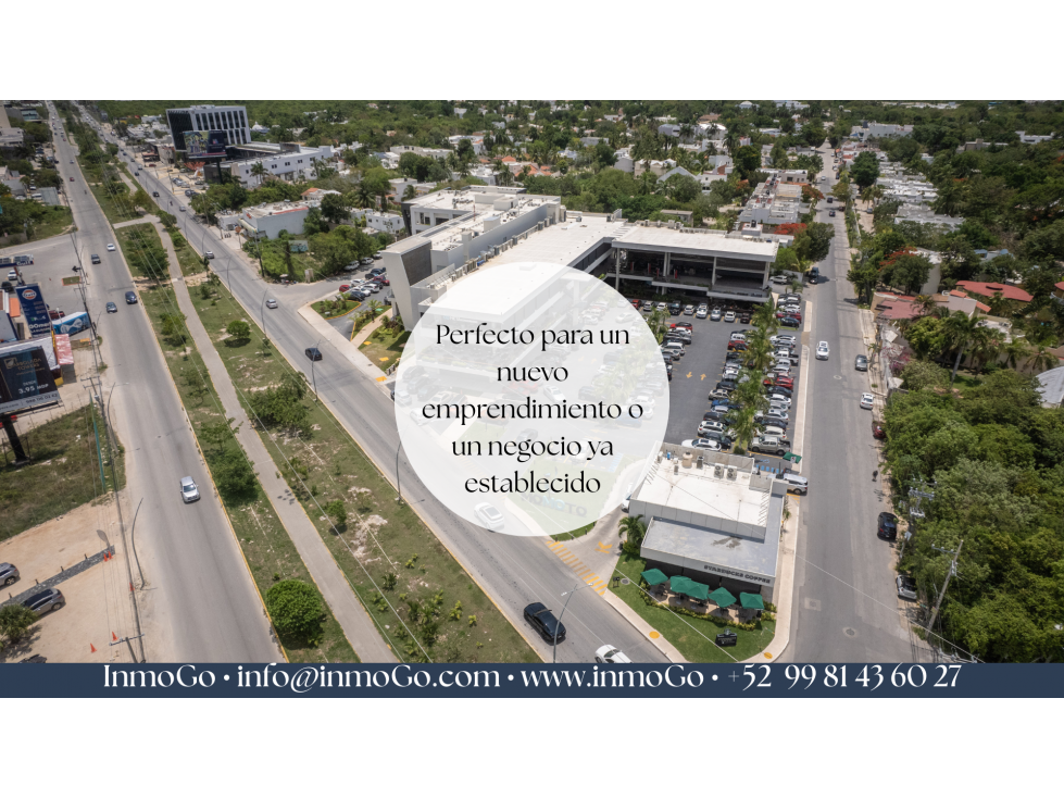 Local Comercial Renta Cancun Av Huayacan con Alamos $550 m2 - 6