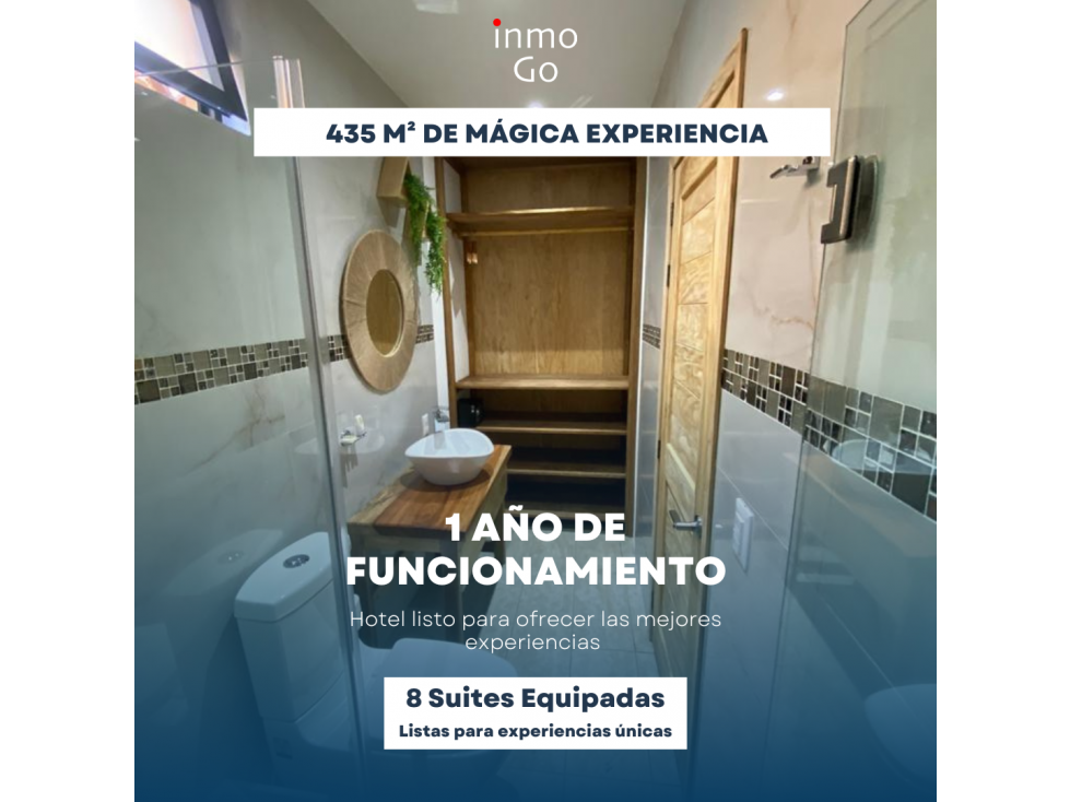 Hotel en Venta Oaxaca , $33MDP. 8 Suites - 4