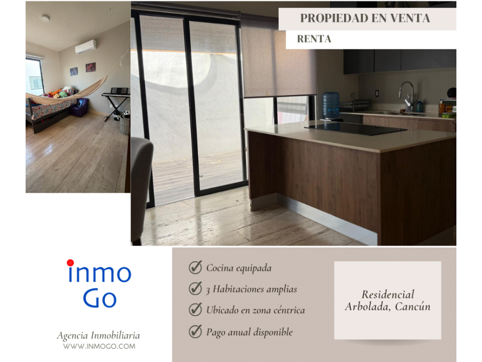 Casa en Venta / Renta Arbolada Cancun — foto 5