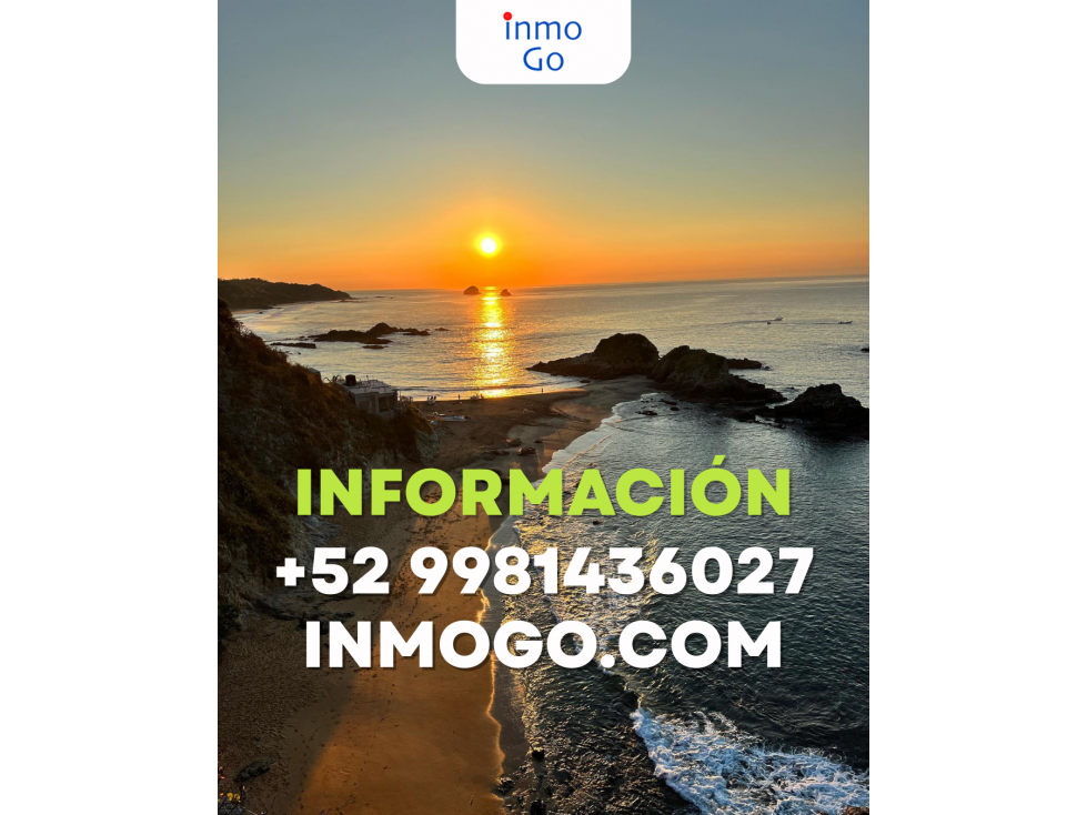 Venta Terreno Mazunte Oaxaca $2.8 MDP 840 m2 - 2