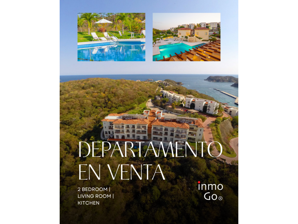 Venta Departamento Huatulco 155 m2 $386 Mil DLS - 2