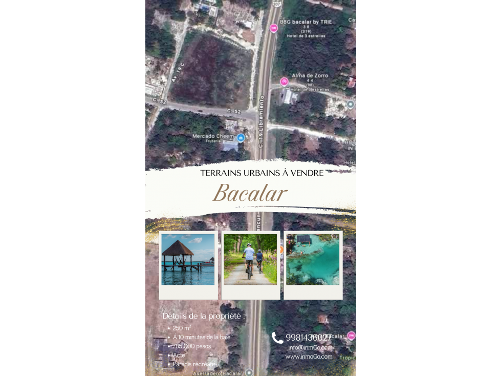 Terreno Bacalar uso urbano 250 m² $785,000 pesos - 3