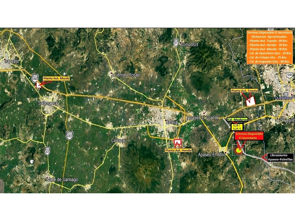 Terreno en Venta Apaseo el Alto GUANAJUATO - 4