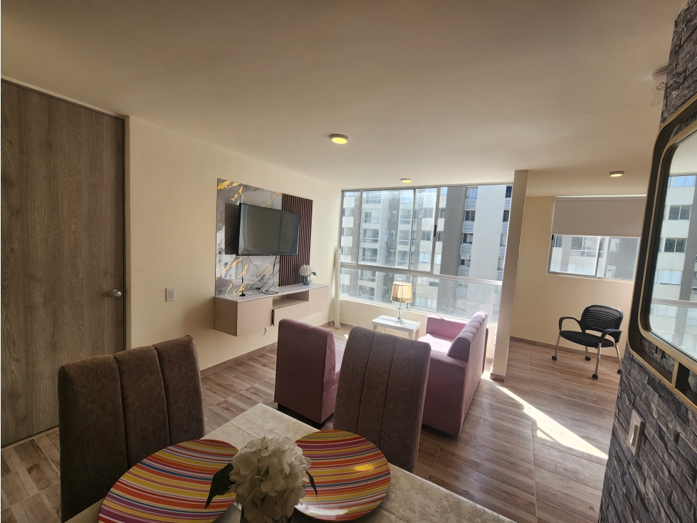 VENTA O ALQUILER DE APARTAMENTO (AMOBLADO)EN CIUDAD DE MALLORQUIN — foto 4