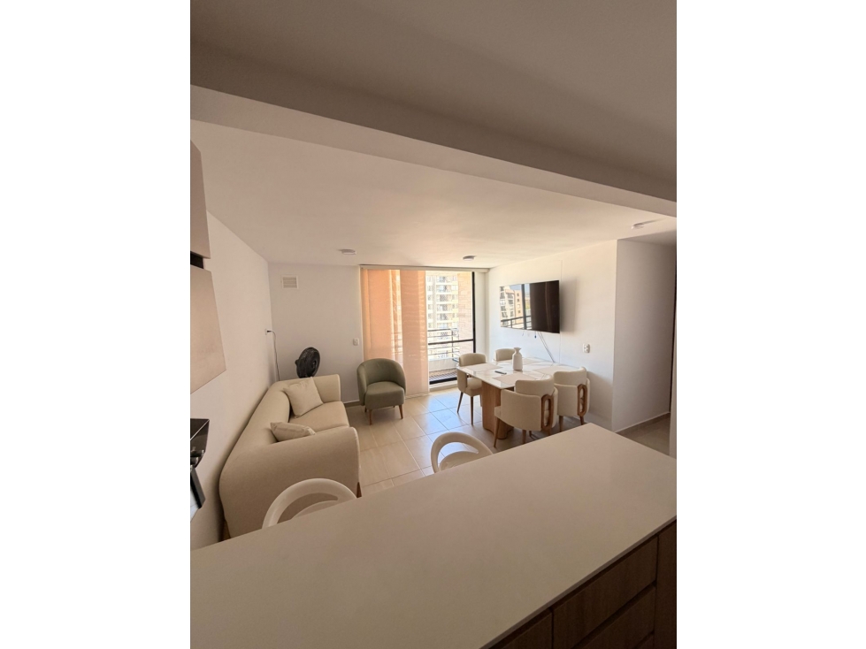 VENTA DE APARTAMENTO AMOBLADO EN RIO ALTO