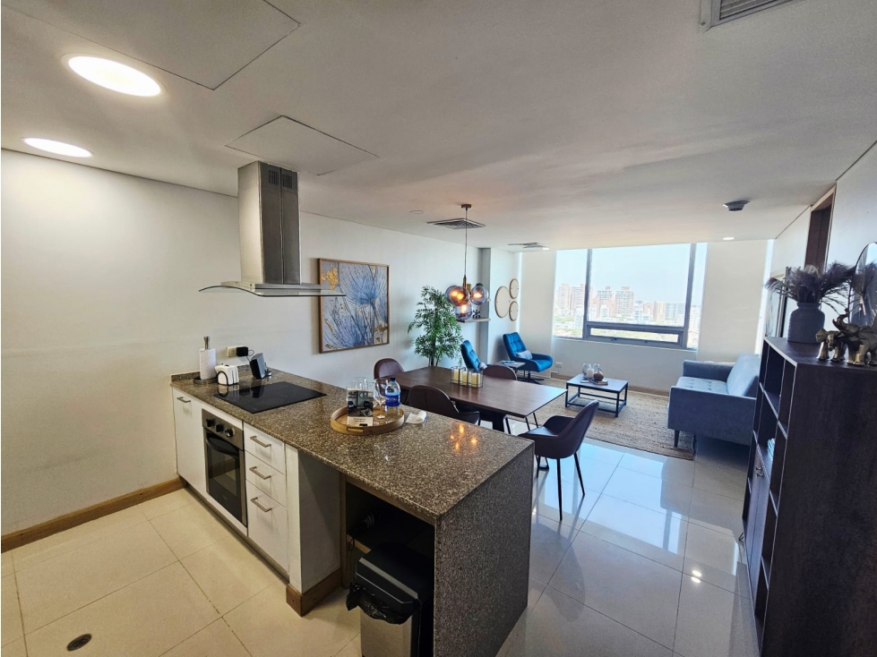 VENTA DE APARTAESTUDIO AMOBLADO EN BUENAVISTA