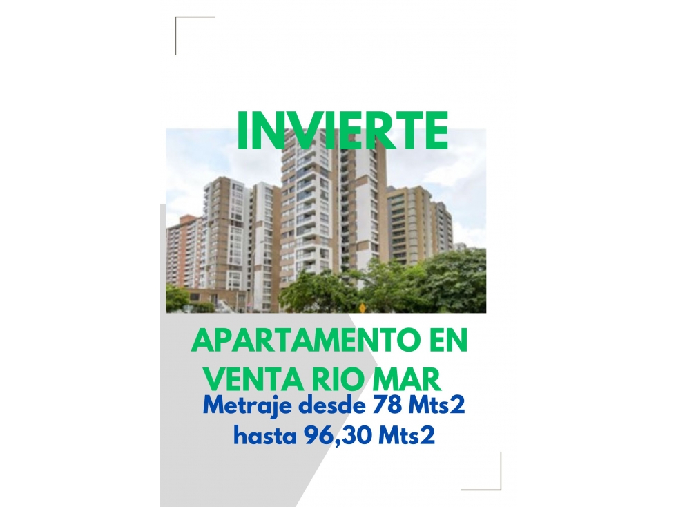 APARTAMENTO EN VENTA RIOMAR EN BARRANQUILLA