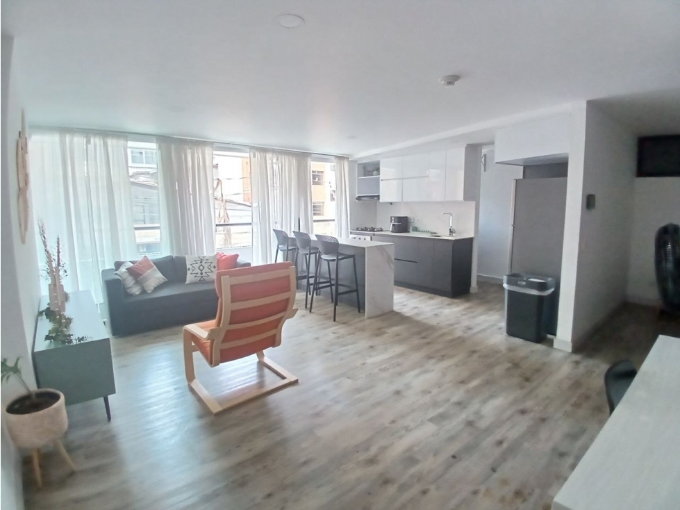 APARTAESTUDIO EN VENTA, MEDELLÍN SECTOR CONQUISTADORES — foto 2