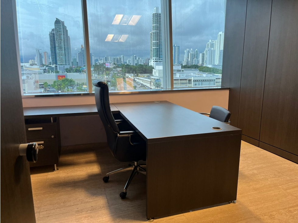 OFICINA AMOBLADA EN ALQUILER TORRE DE LAS AMERICAS PUNTA PACIFICA — foto 2
