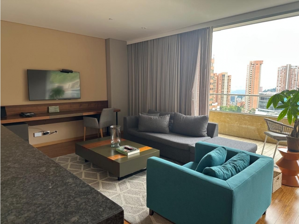 VENTA DE ESPECTACULAR APARTAMENTO EN HOTEL, MEDELLIN EL TESORO P6