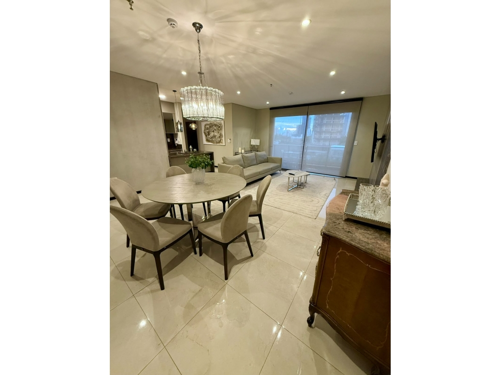 ALQUILO DEPARTAMENTO DE 2 DORMITORIOS AMOBLADO ZONA EJE CORPORATIVO — foto 2