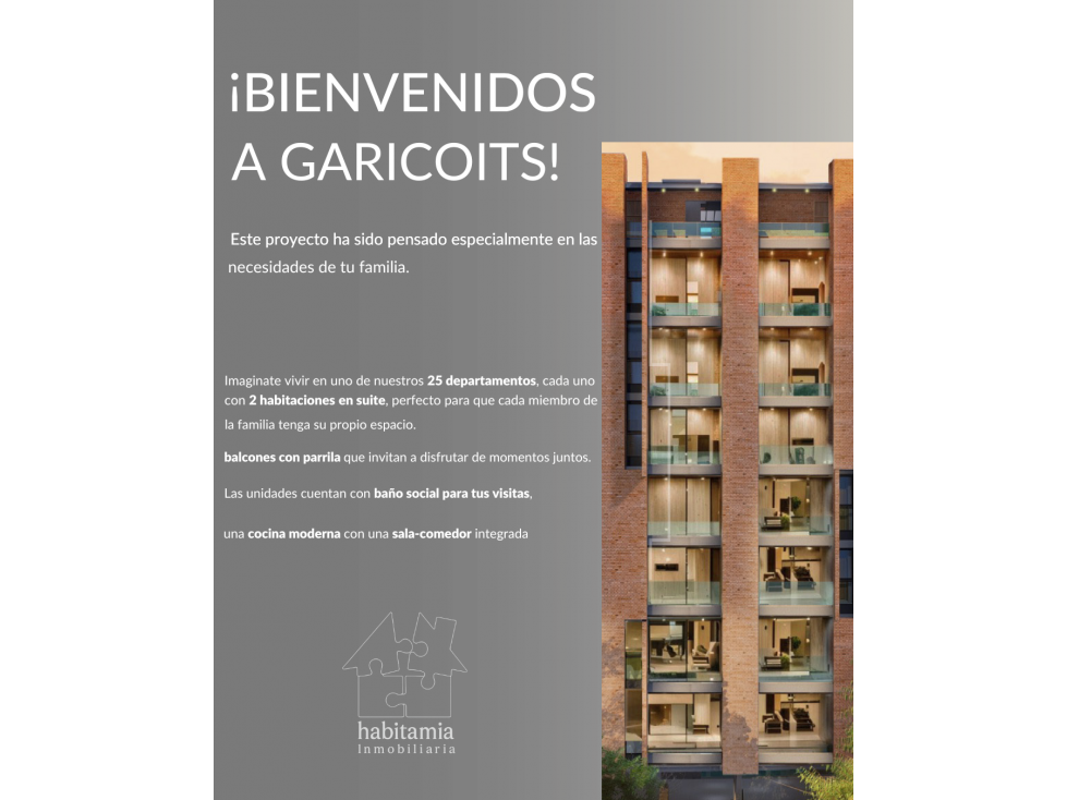 VENDO DEPARTAMENTOS DE 2 DORMITORIOS EN POZO — foto 2