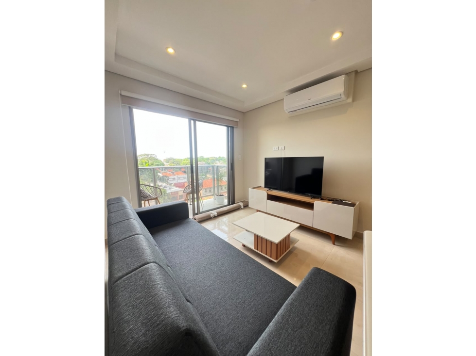 ALQUILO DEPARTAMENTO AMOBLADO DE 1 DORMITORIO EN LUQUE ZONA CONMEBOL. — foto 2