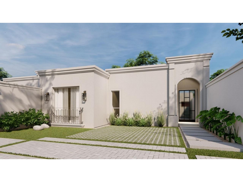 VENDO CASA DE 2 DORMITORIOS ESTILO TOSCANO EN LUQUE - 2