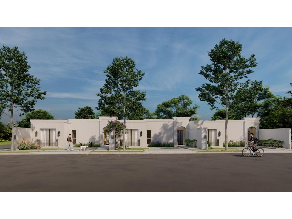 VENDO CASA DE 2 DORMITORIOS ESTILO TOSCANO EN LUQUE - 3