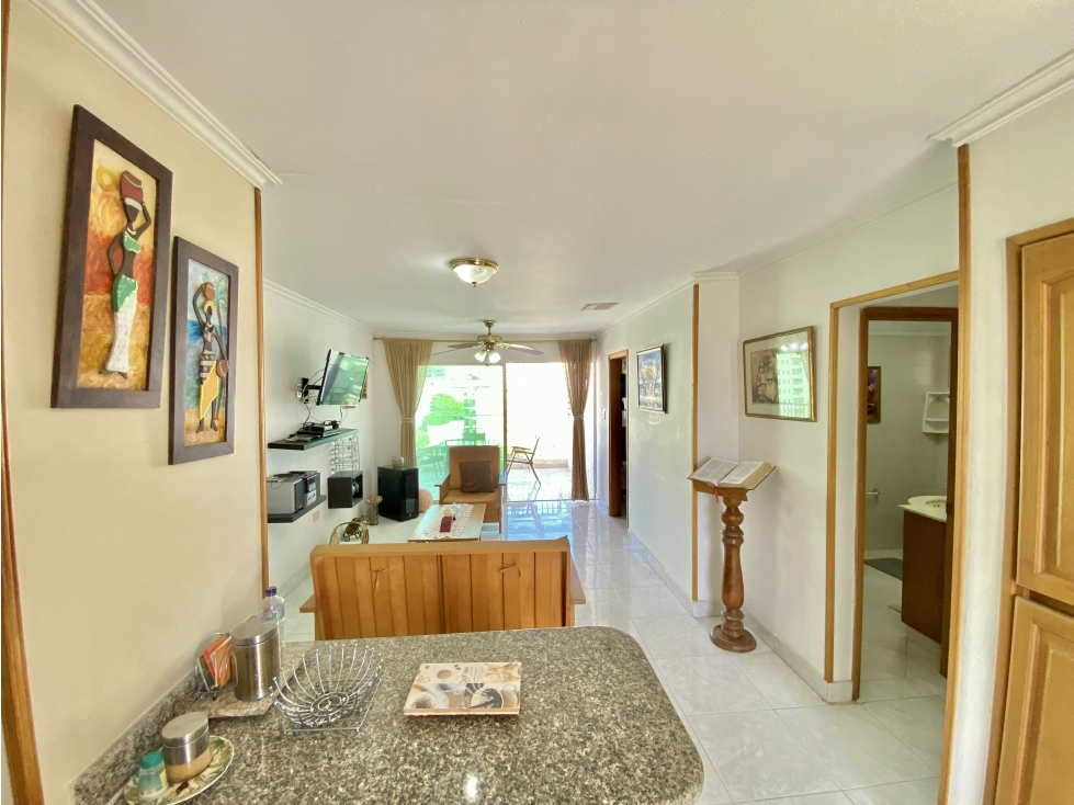 VENTA APARTAMENTO AMOBLADO CON VISTA AL MAR RODADERO SUR SANTA MARTA — foto 4