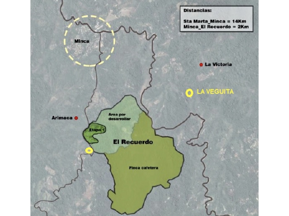VENTA LOTE MINCA CONJUNTO CERRADO SIERRA NEVADA DE SANTA MARTA — foto 2