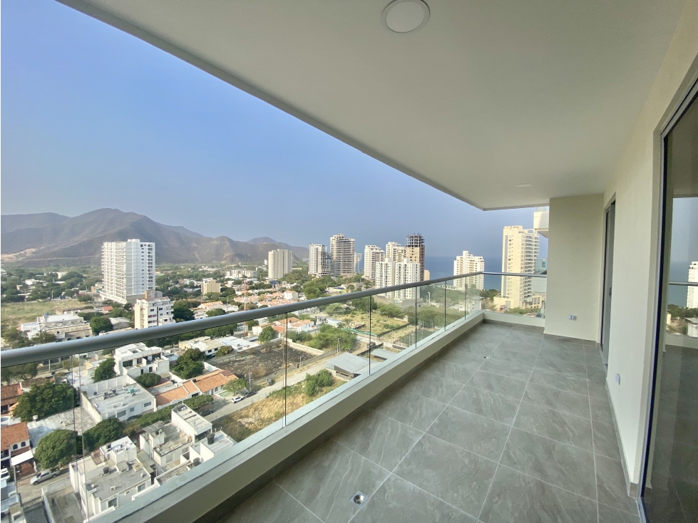VENTA APARTAMENTO CON VISTA AL MAR SECTOR PRADO SANTA MARTA — foto 6