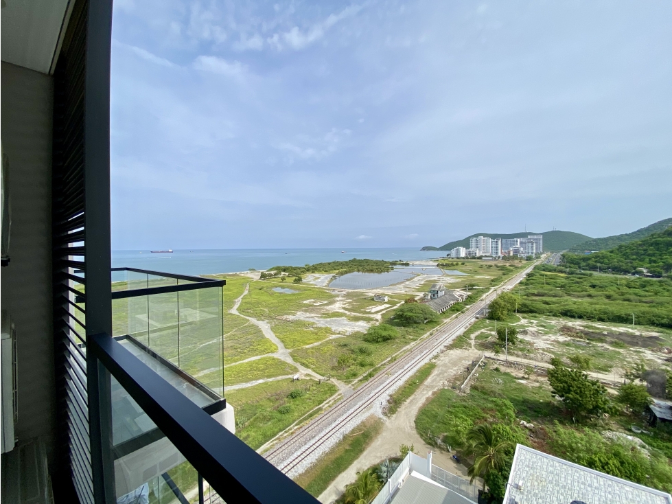 VENTA APARTAMENTO AMOBLADO VISTA AL MAR POZOS COLORADOS SANTA MARTA — foto 5