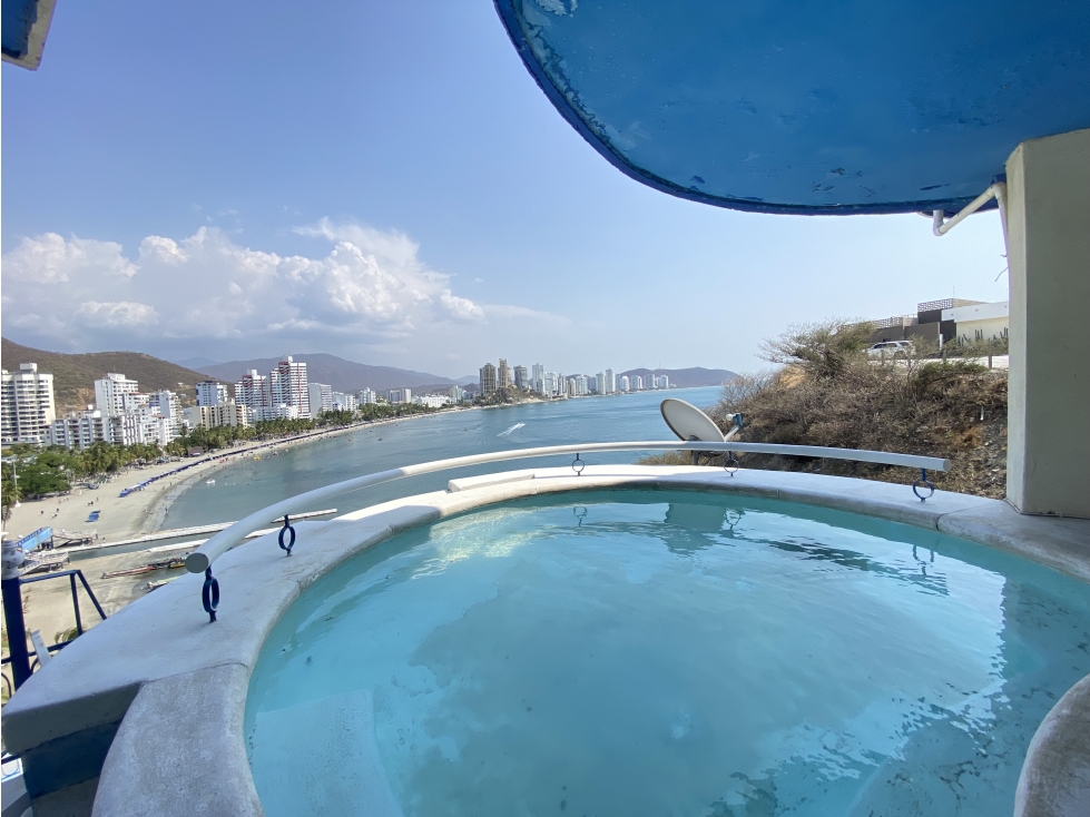 VENTA APARTAMENTO CON HERMOSA VISTA EN CASCADAS RODADEERO