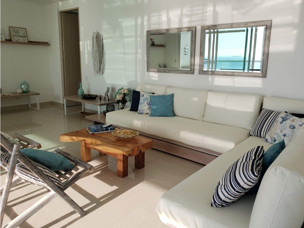 VENTA APARTAMENTO AMOBLADO FRENTE AL MAR - RODADERO SUR — foto 6