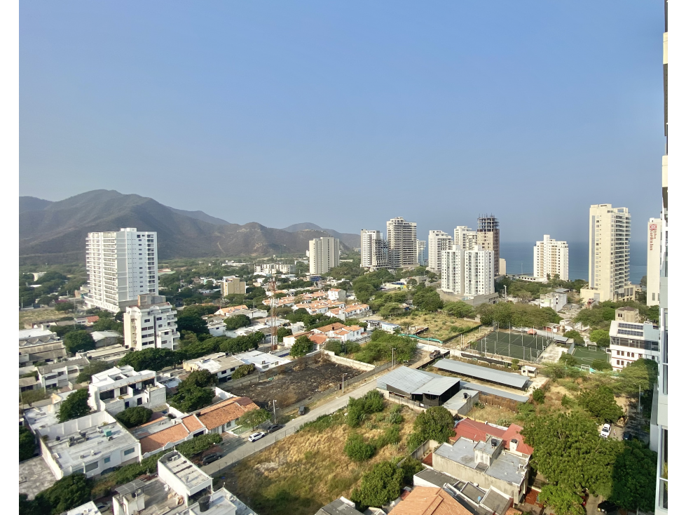 VENTA APARTAMENTO CON VISTA AL MAR SECTOR PRADO SANTA MARTA