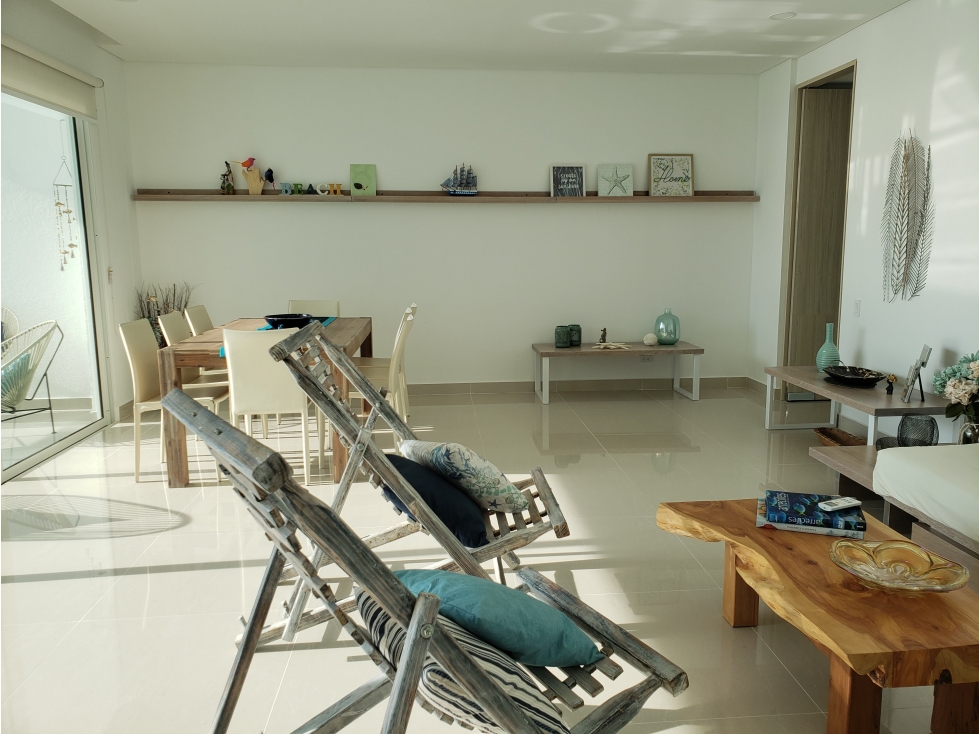 VENTA APARTAMENTO AMOBLADO FRENTE AL MAR - RODADERO SUR — foto 5