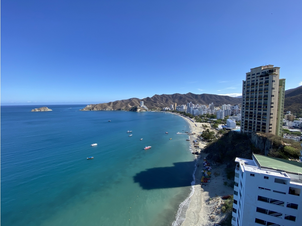 VENTA PH APARTAMENTO FRENTE AL MAR RODADERO SUR - SANTA MARTA