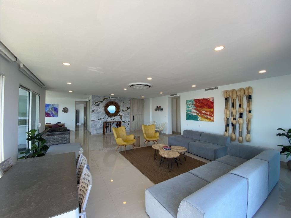 VENTA PH APARTAMENTO FRENTE AL MAR RODADERO SUR - SANTA MARTA — foto 4