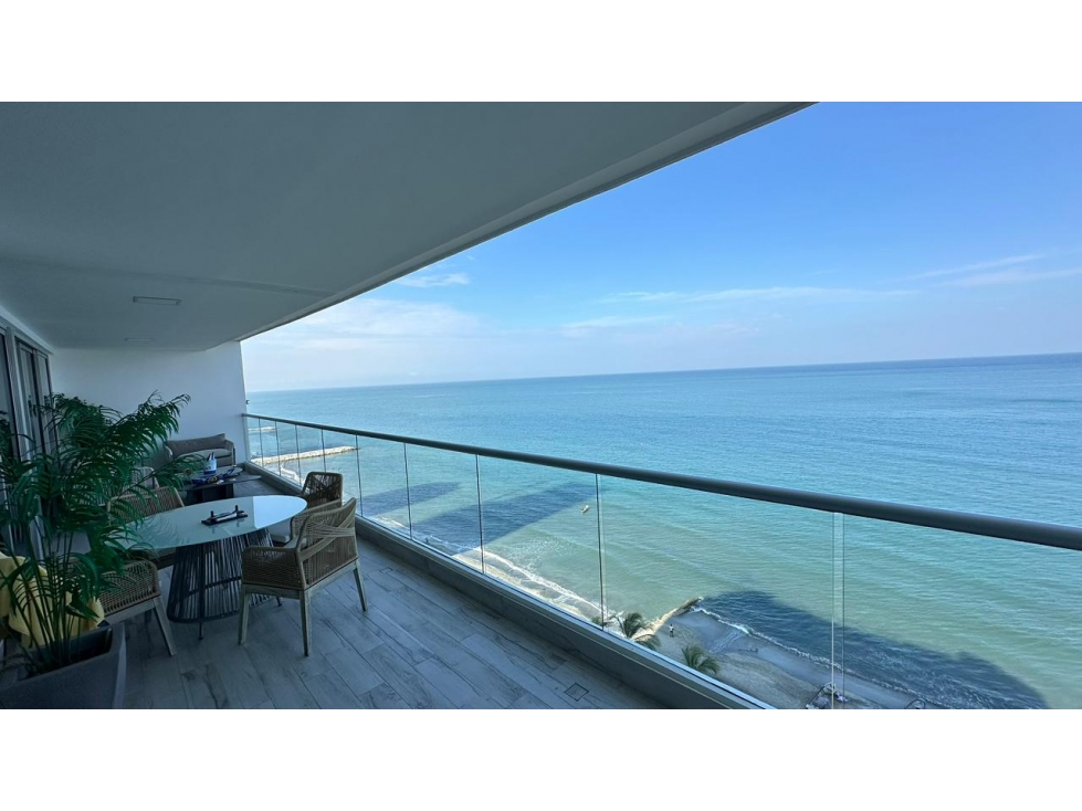 ARRIENDO APARTAMENTO AMOBLADO FRENTE AL MAR EN PLAYA SALGUERO — foto 2