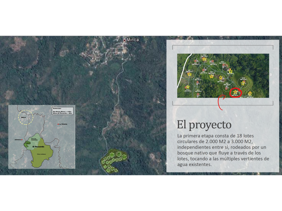 VENTA LOTE MINCA CONJUNTO CERRADO SIERRA NEVADA DE SANTA MARTA — foto 5