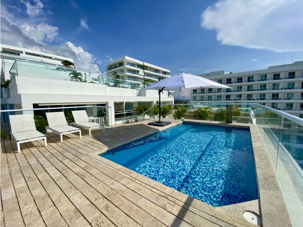 VENTA APARTAMENTO CON PISCINA PRIVADA - FRENTA AL MAR - PLAYA DORMIDA — foto 3
