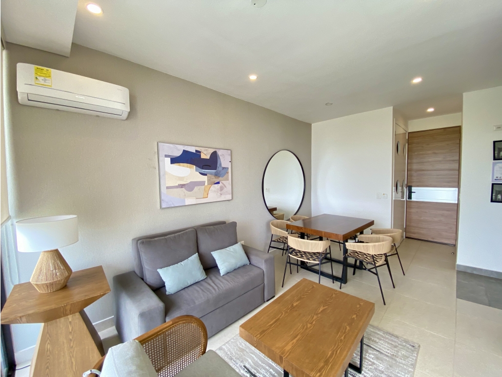 VENTA APARTAMENTO AMOBLADO VISTA AL MAR POZOS COLORADOS SANTA MARTA — foto 3